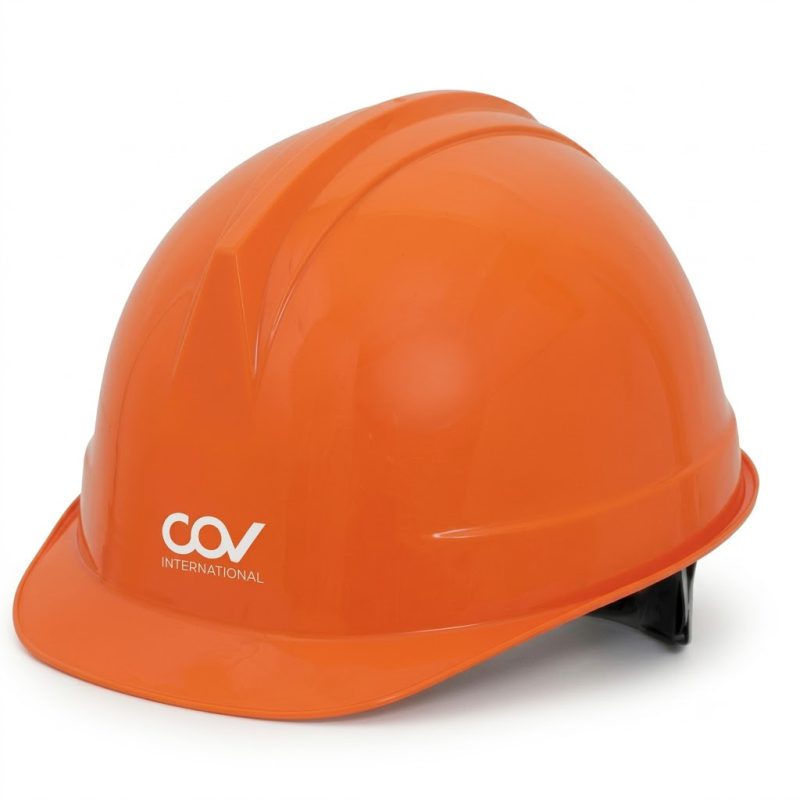 NÓN BẢO HỘ COV VINAH-E001 CHÍNH HÃNG – NHỰA ABS, LÓT XỐP GIẢM CHẤN, CÁCH NHIỆT