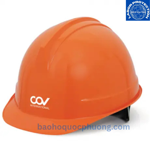 NÓN BẢO HỘ COV VINAH-E001 CHÍNH HÃNG – NHỰA ABS, LÓT XỐP GIẢM CHẤN, CÁCH NHIỆT